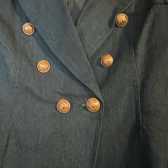 DENIM BLAZER- NWT - Picture 3 of 4